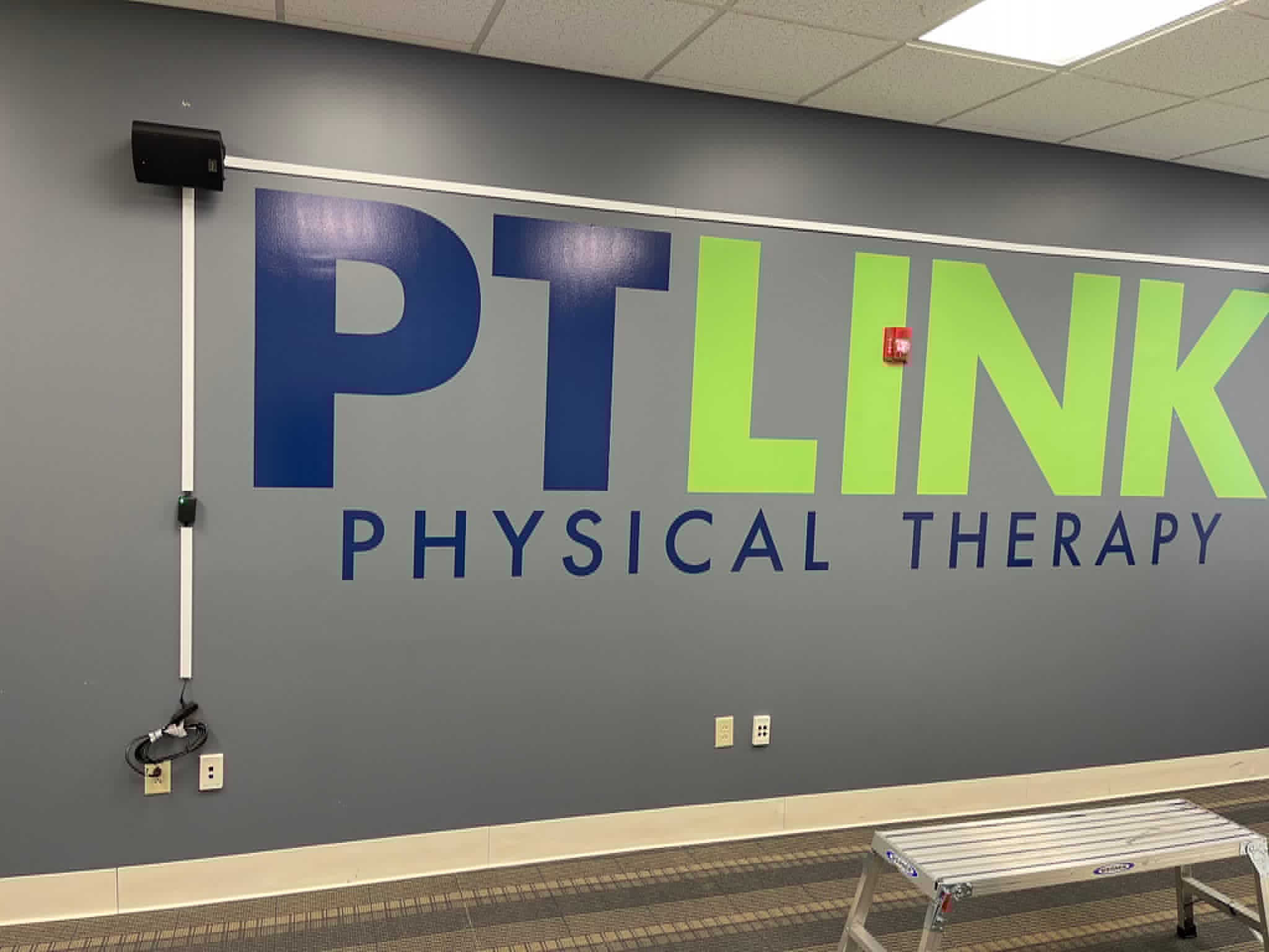PTLink Physical Therapy wall vinyl