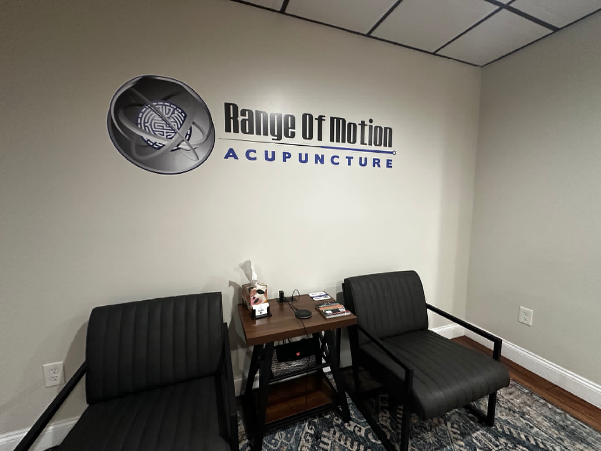 Range Of Motion Acupuncture wall vinyl